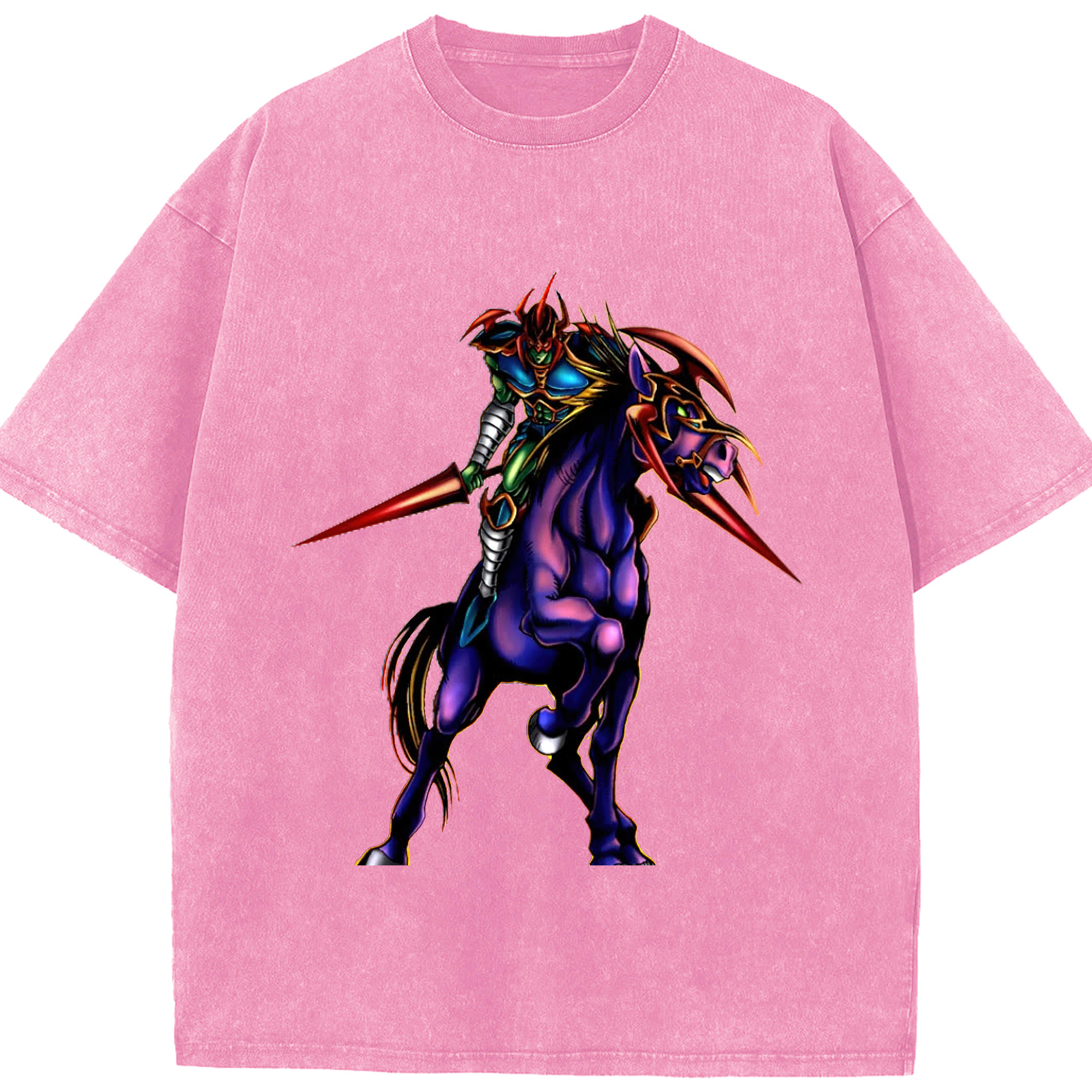 （画像用） 遊☆戯☆王 Yu-Gi-Oh! 綿100% ヴィンテージ風 半袖Tシャツ（フロントプリント）